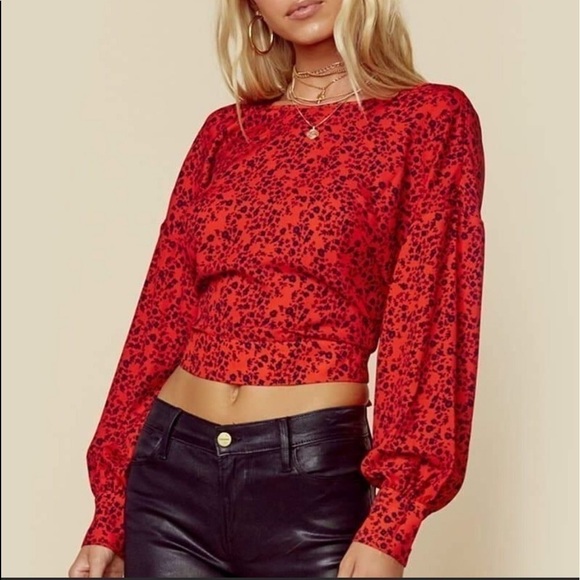 Blue Life Jamal Top In Risky Red NWOT - Picture 2 of 12